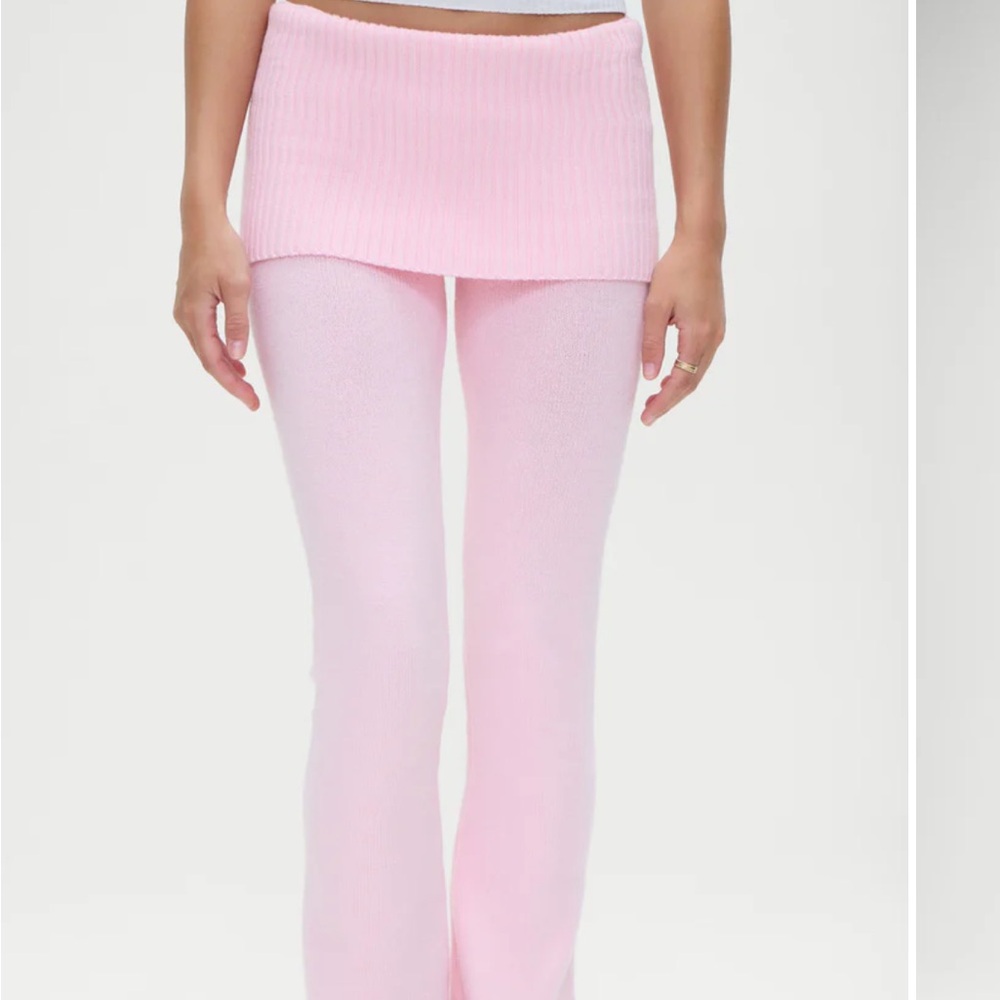 Frankie’s Bikinis Aimee Ribbed Knit Pants